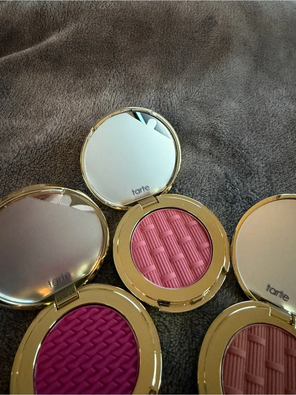 TARTE stay golden Amazonian clay cheek set of 3 brand new